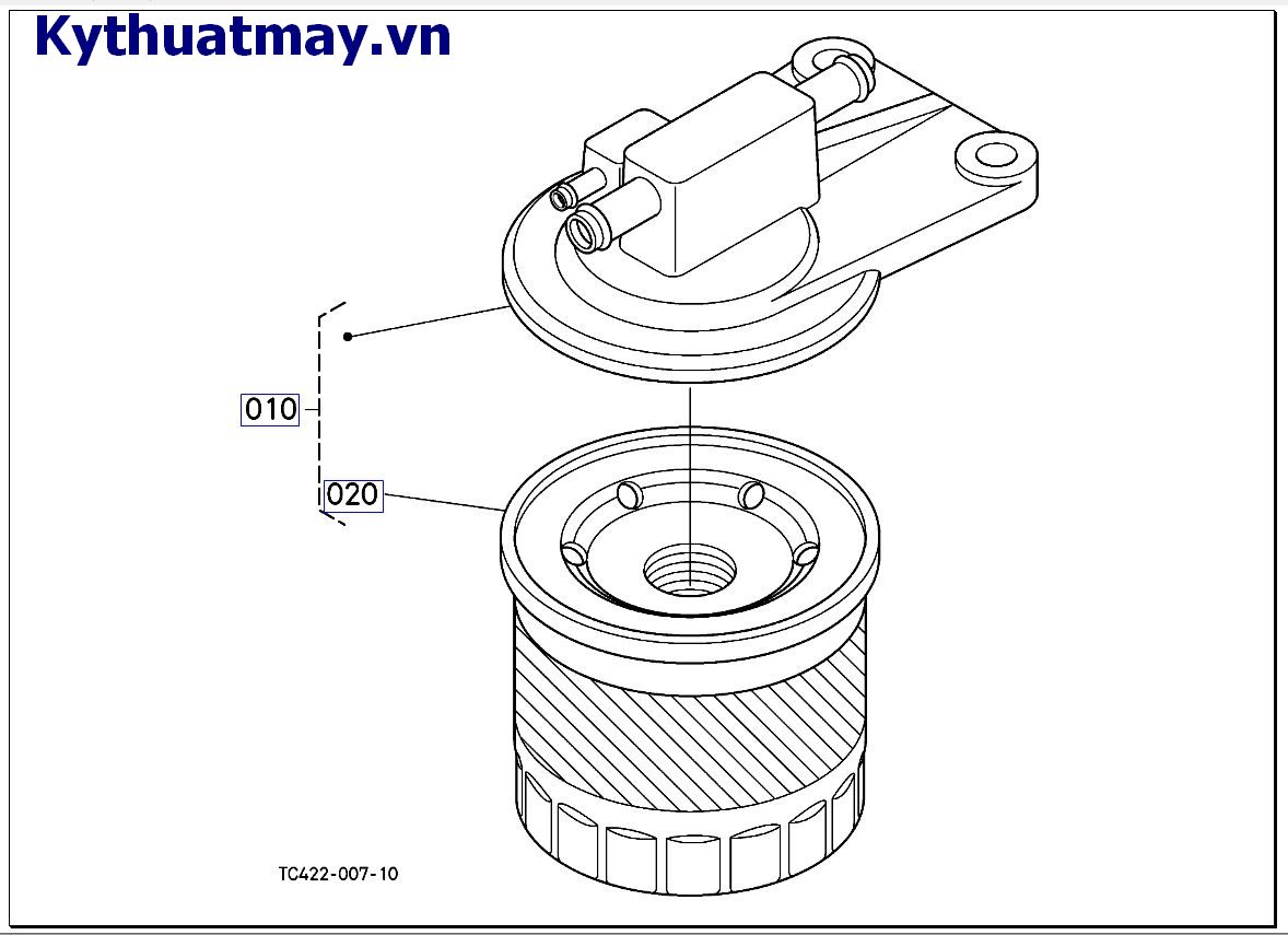Bộ lọc nhiên liệu ( những bộ phận cấu thành)